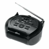 Радиоприемник аккумуляторный RITMIX RBB-100BT Bluetooth USB MP3