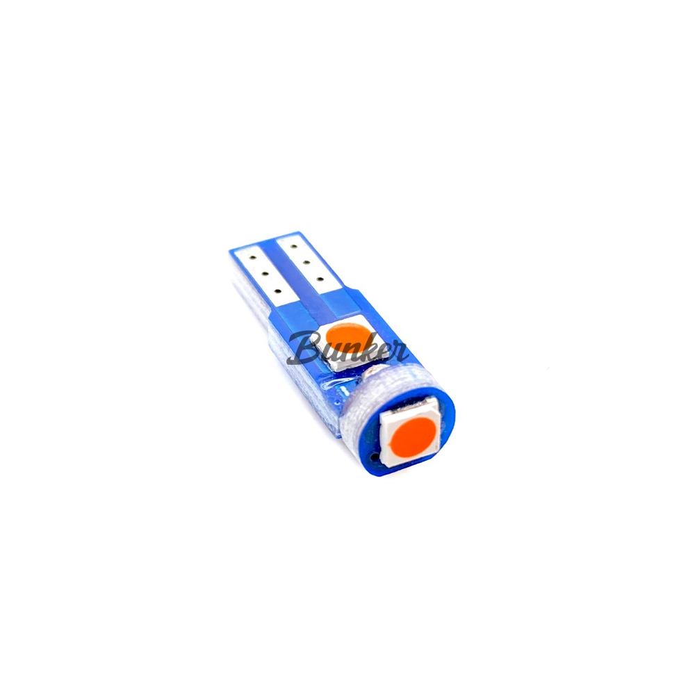 Светодиодная габаритная лампа TaKiMi T5-2835-3SMD-12V (красный)