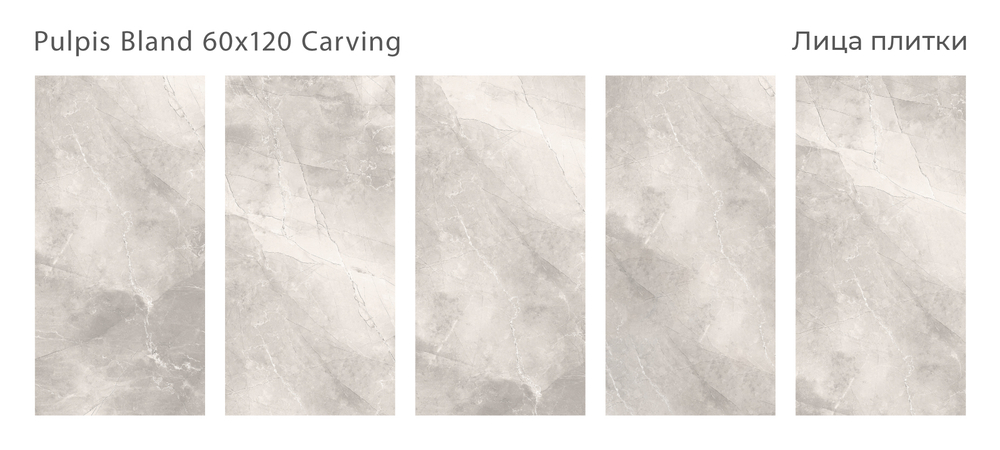 PULPIS BLAND 60x120 CARVING