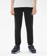 Флисовые брюки ESSENTIAL Cotton Fleece Pants, черный, детский