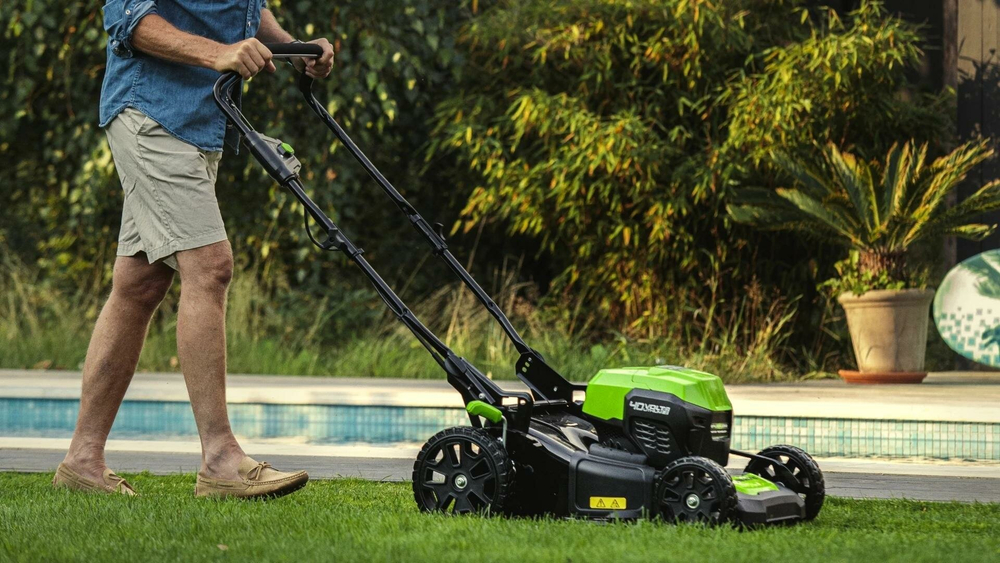 Газонокосилка аккумуляторная GREENWORKS GD40LM46HP 40В,46см,б/щ,без АКБ и ЗУ (2514407)