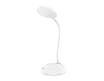 Светильник светодиодный настольный 5W 2800-6500K DE600 WH белый LED Desk Ambrella