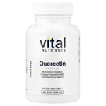 Vital Nutrients, кверцетин, 100 веганских капсул (250 мг в 1 капсуле)