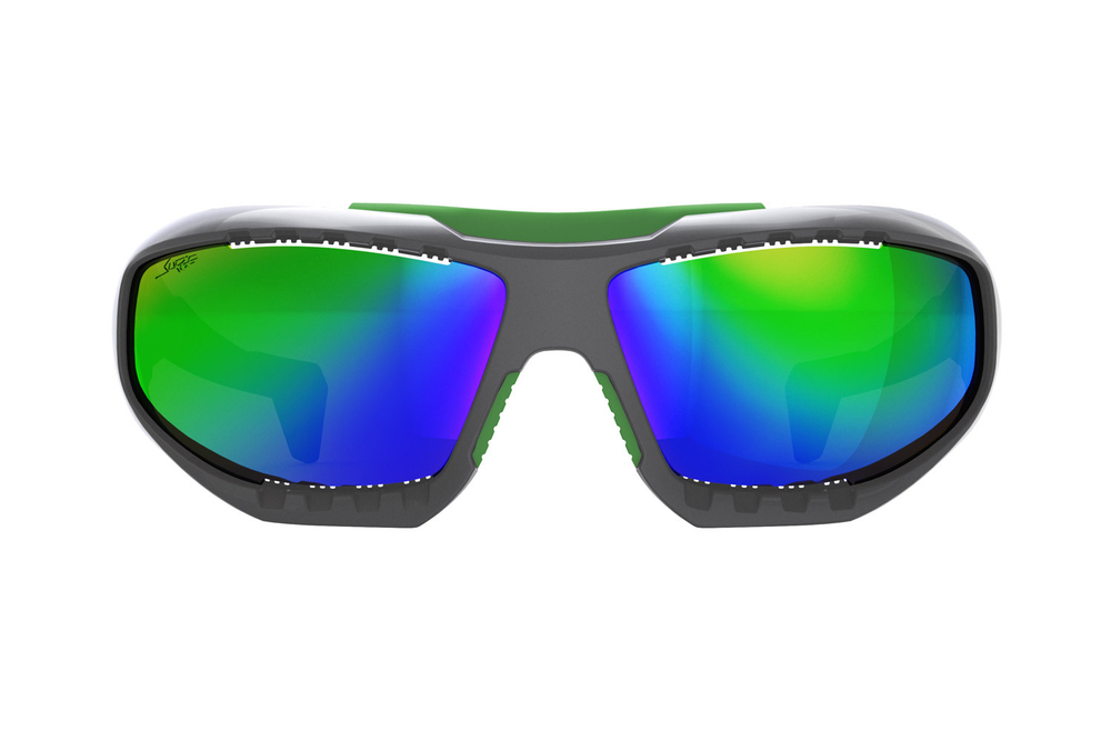 Спортивные очки LiP Surge / Matt Graphite - Green / PCPL Levante Series ML Green Brown Lens