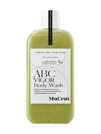 MUCENT Гель для душа Свежий лайм Цветочный мускус + аромат лайма ABC Vigor Body Wash Fresh Lime. 300мл
