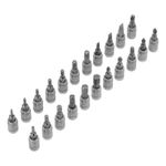 Набор инструментов, 1/4", CrV, 120 зубьев, 42 предмета Gross