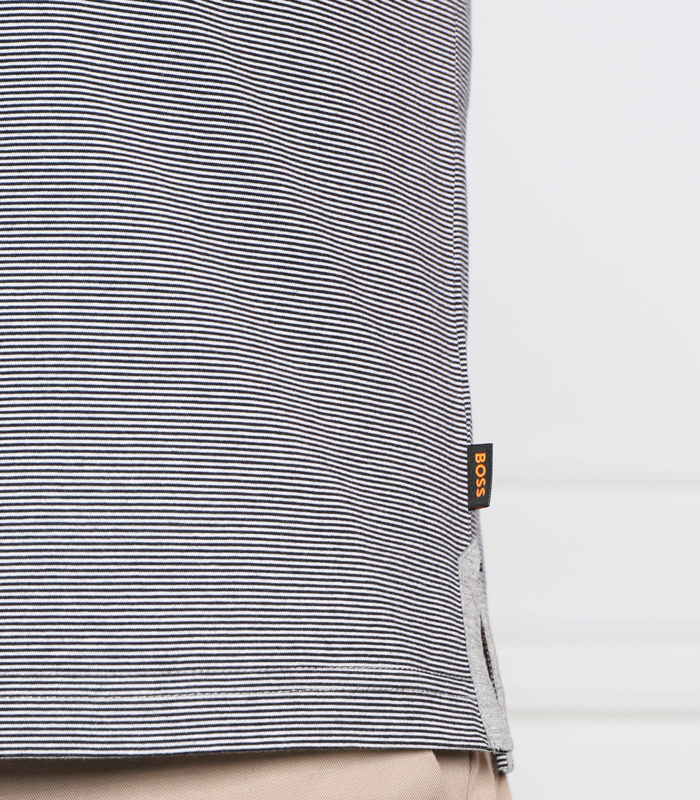 футболка teestripe BOSS ORANGE - серый(50483484)