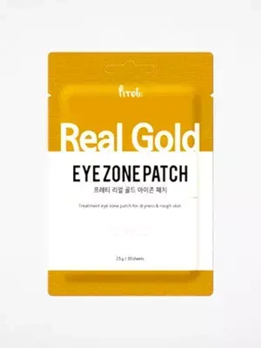 Prreti Eye Zone Patch Real Gold Патчи для глаз антивозрастные с золотом и коллагеном, 30 шт