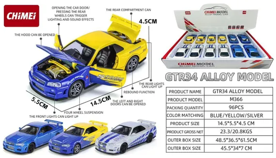 Nissan Skyline GTR34 M266 A4473