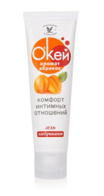 Гель-лубрикант Окей с ароматом абрикоса - 50 гр.