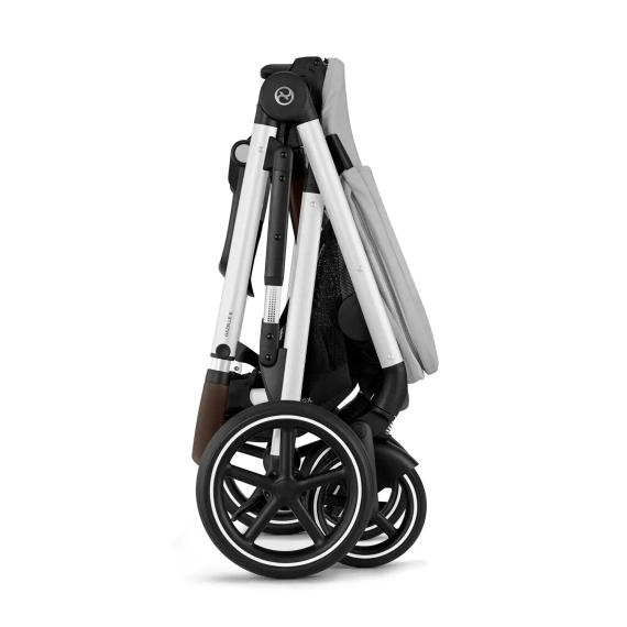 Прогулочная коляска для двойни Cybex Gazelle S SLV Lava Grey