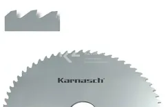 Фреза отрезная Karnasch HSS с A-зубьями, 20×0,2×5 мм, Z=80 A, DIN 1837A, арт. 5.5000.020.020