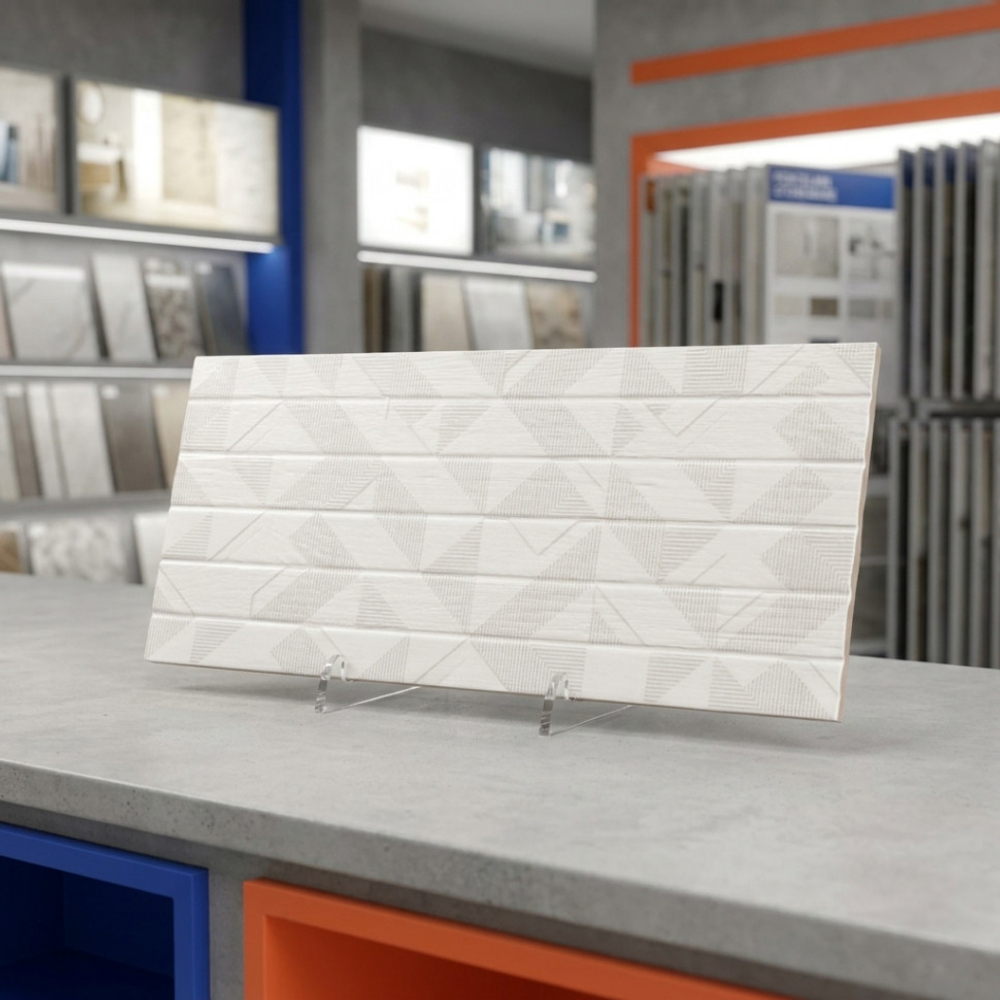 Бьянка бел низ 02 / Bianca white wall 02 250х600 (1-й сорт)