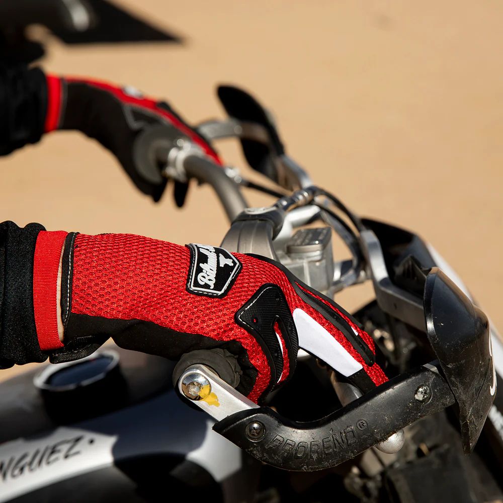 Anza Gloves / Красно-черный