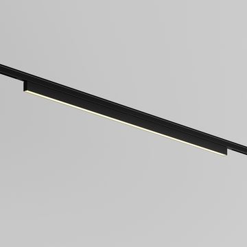 Трековый магнитный светильник LED 16W 4000К 24V TR192-1-16W4K-B чёрный Basis Levity Maytoni