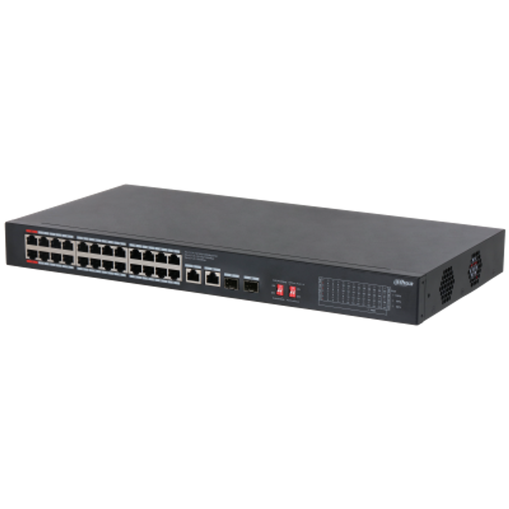 Сетевой PoE коммутатор Dahua DH-S3228-24GT-240