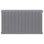 Радиатор биметаллический ROYAL THERMO Infinity Silver Satin 500*90 12 сек.
