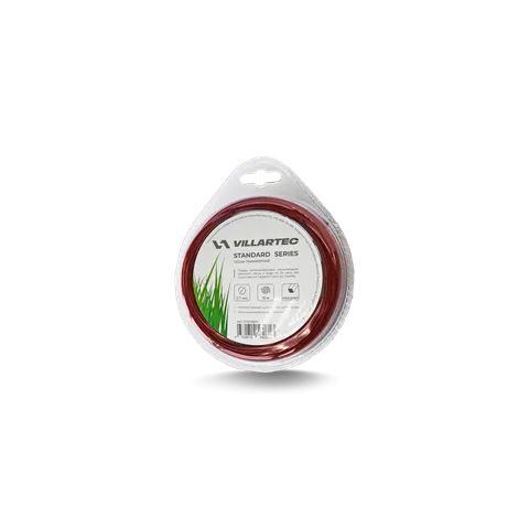 Леска для триммера квадратная 2,7 мм × 15 м VILLARTEC Standard, 5012758015