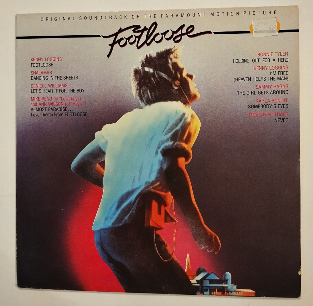 Винтажная виниловая пластинка LP Footloose (Motion Picture Soundtrack) (Holland 1984) (Bonnie Tyler Holding Out For A Hero)