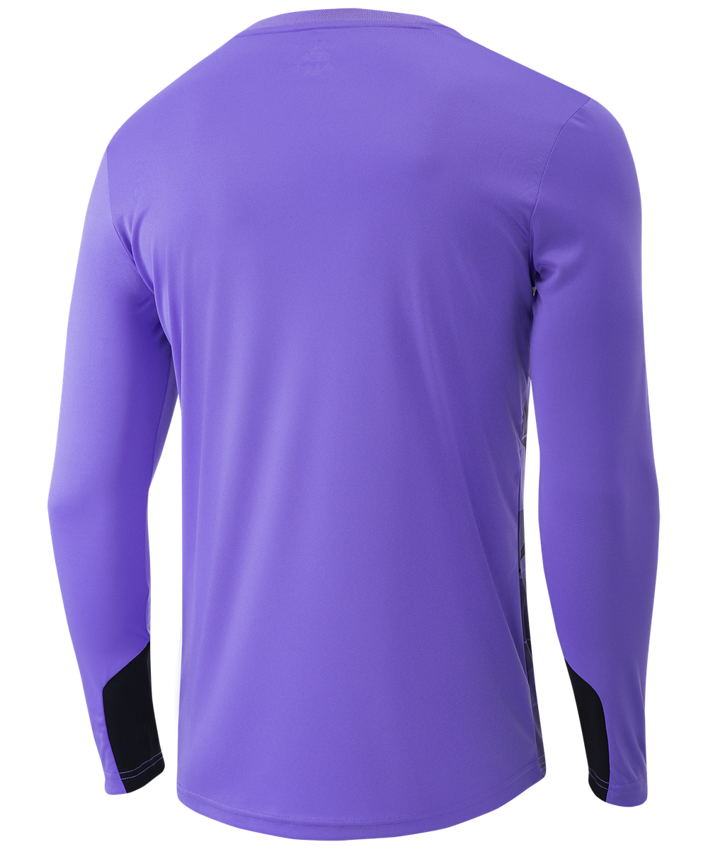 Свитер вратарский DIVISION PerFormDRY GK Pattern LS, сиреневый/темно-серый/белый