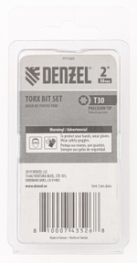 Бита T30x50, 5 шт.// Denzel