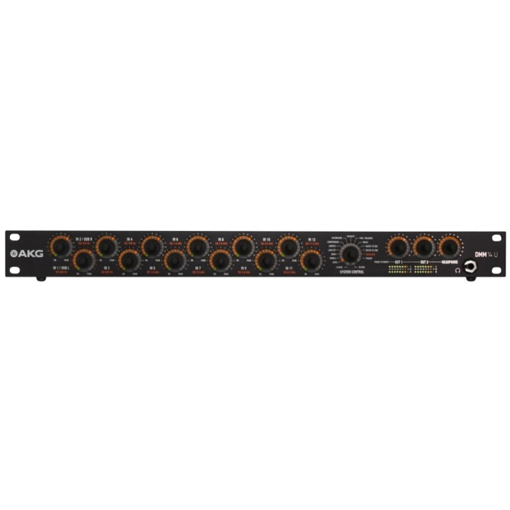 AKG DMM14 ULD цифровой автоматический микшер, интерфейс DANTE