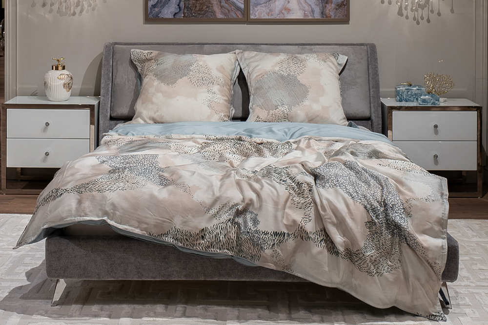 Пододеяльник Garda Decor Нувола 220x200 бирюзовый