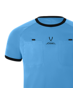 Футболка судейская Jogel Referee tee, голубой S2