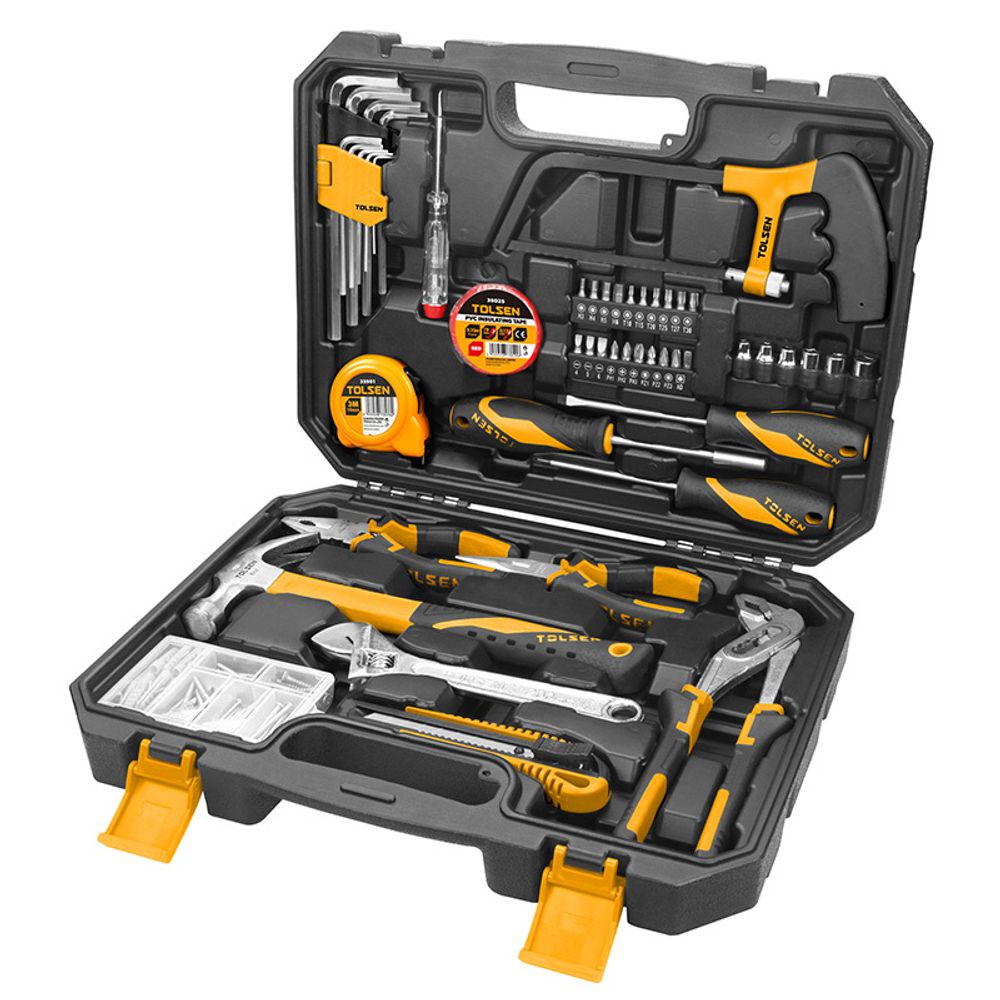 TOLSEN (TT85350) Набор инструментов универсальный, 119 предметов TOLSEN (TT85350) Набор инструментов универсальный, 119 предметов