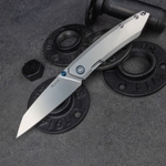 Нож туристический Ruike P831-SF серебристый