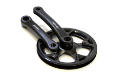 Система Prowheel CITY/FOLDING 1x1S, 42T, сталь, защита, 165, алюм, Chainline 45, кв. под 127 черн. (10)
