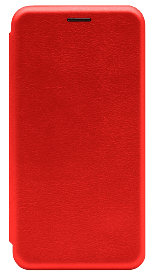 Чехол-книжка Xiaomi Mi 12 Lite Fashion Case кожаная боковая красная