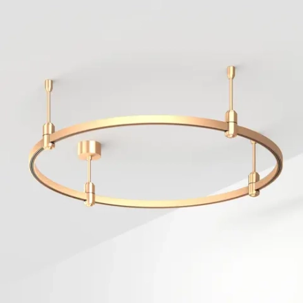 Основание ART-APRIORI-ROUND-ROD-200-R800 (GD) (Arlight, IP20 Металл, 3 года)