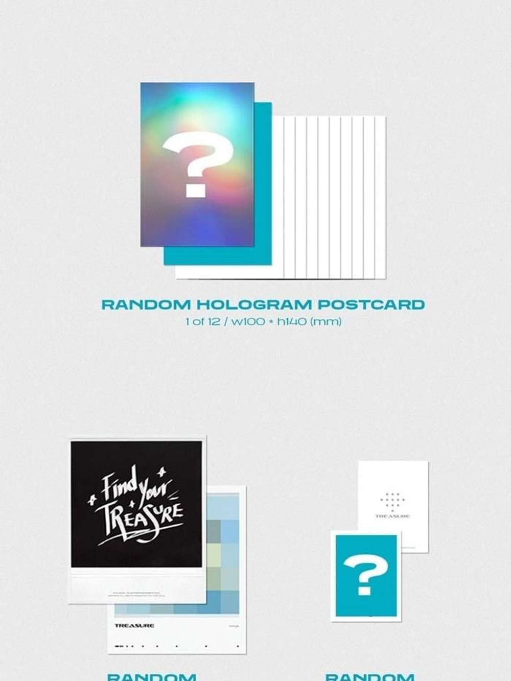 Альбом Treasure - The First Step : Treasure Effect 1st Album RANDOM Version