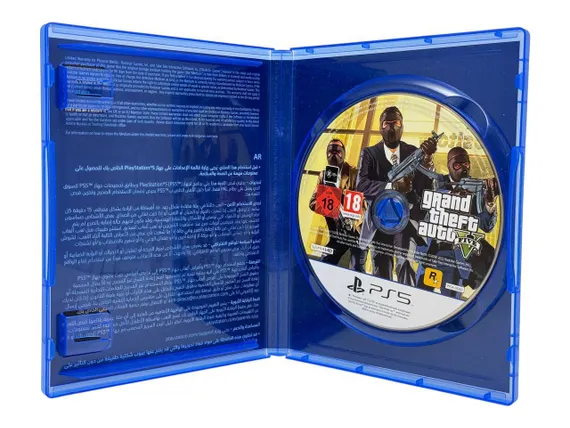 PS5 GTA 5/Grand Theft Auto 5 (Б/У, Русские субтитры, PPSA-04263)