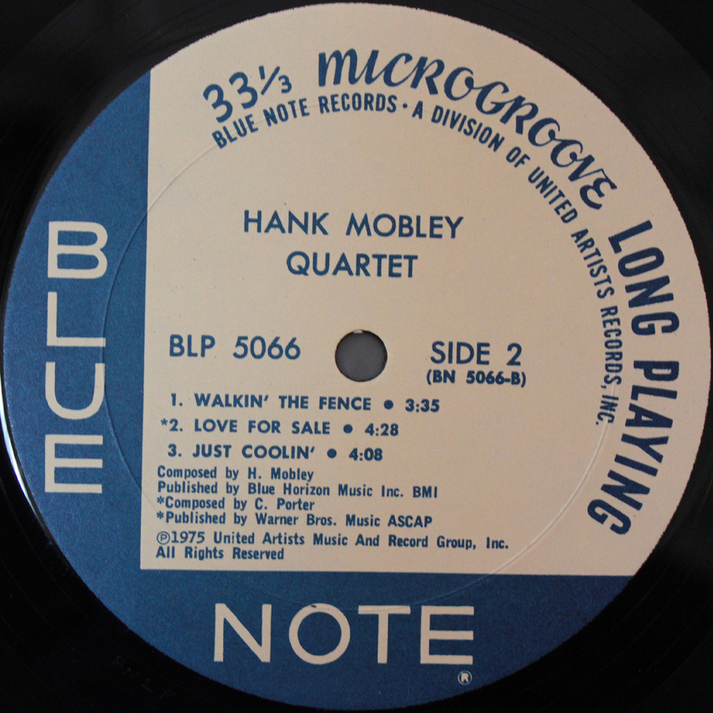 Hank Mobley Quartet / Hank Mobley Quartet (10" Vinyl LP)