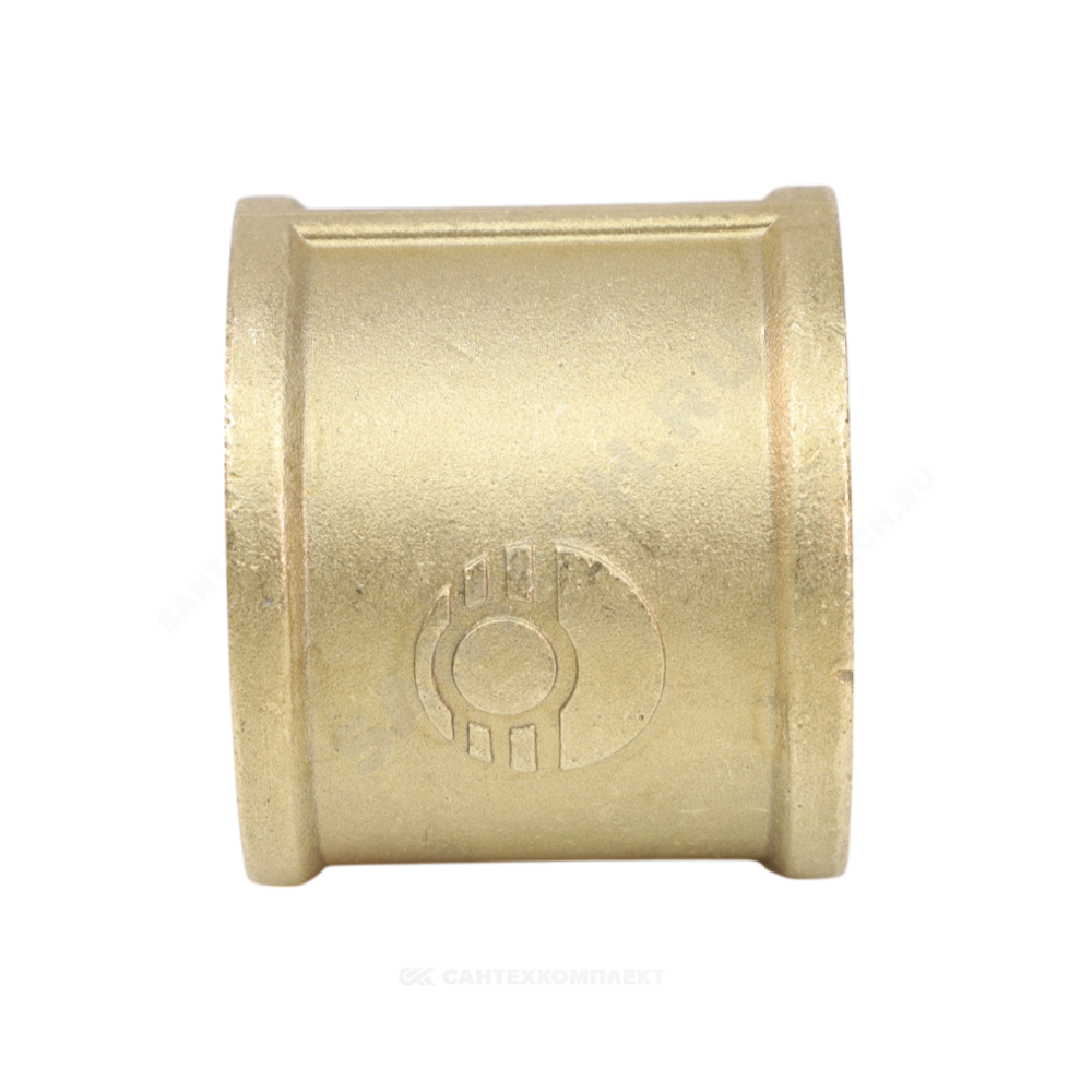 Муфта латунь Ду 50 (2") ВР/ВР VALFEX VF.170.L.200