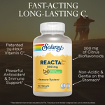 Solaray, Reacta-C®, 180 растительных капсул