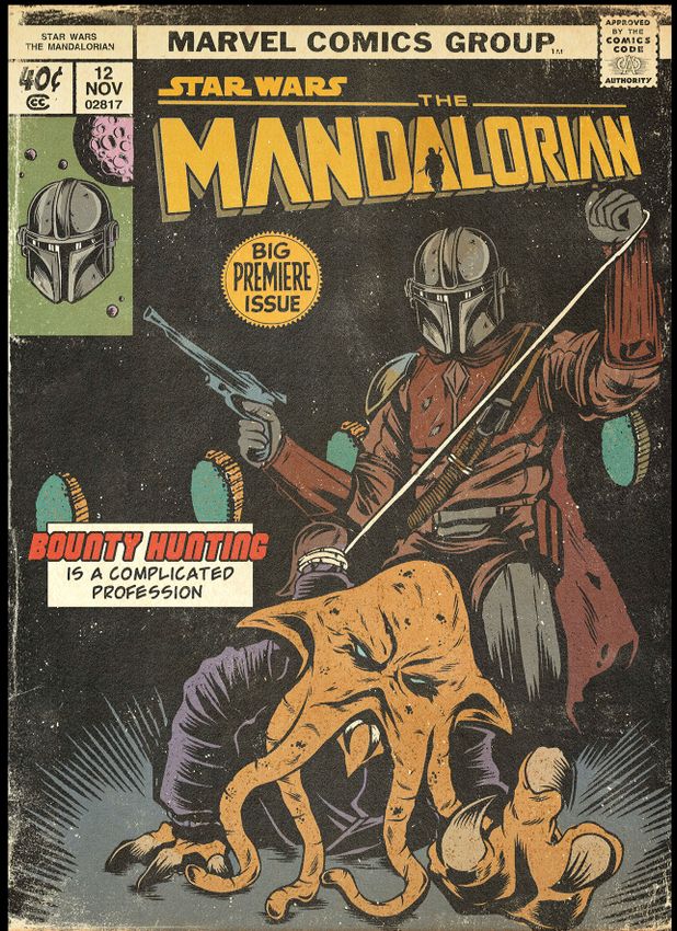 Постер "Star Wars: Mandalorian. Chapter 01 "Pilot" Постер "Star Wars: Mandalorian. Chapter 01 "Pilot"