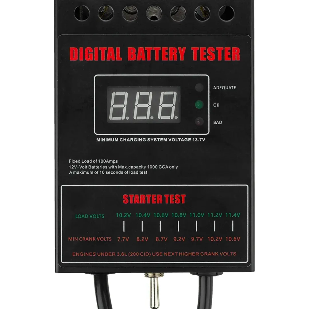 Тестер аккумуляторных батарей цифровой (12V, 100А) RockForce##Rock FORCE RF-8311