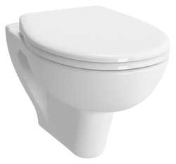 Подвесной безободковый унитаз Vitra S20, Rim-Ex с сиденьем микролифт