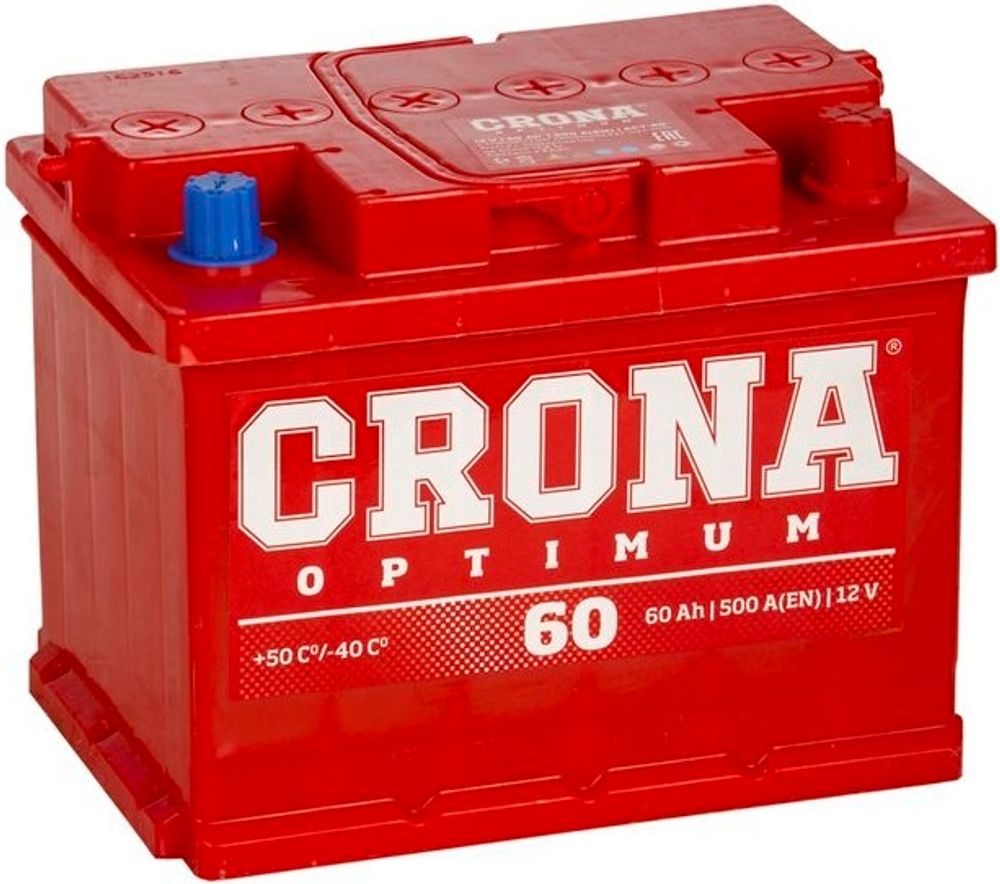 CRONA 6СТ- 60 аккумулятор CRONA 6СТ- 60 аккумулятор
