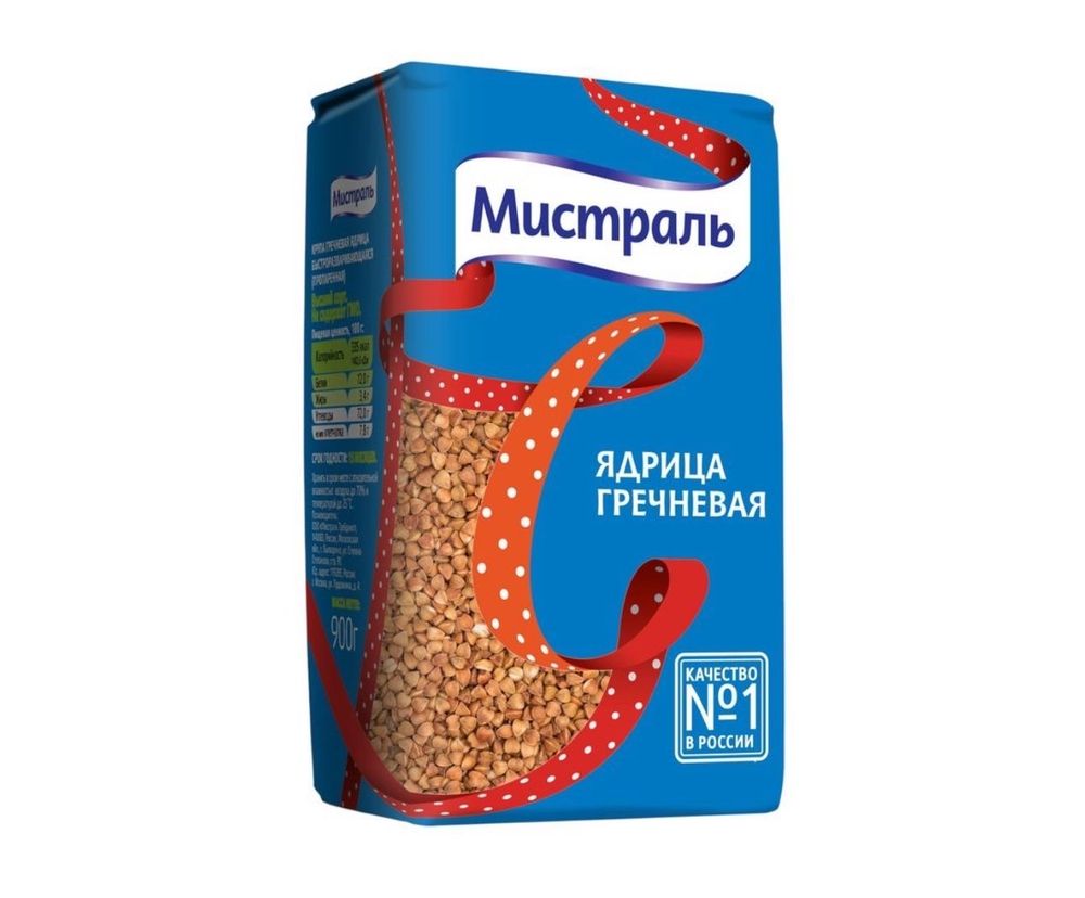 Гречка "Мистраль" 900г