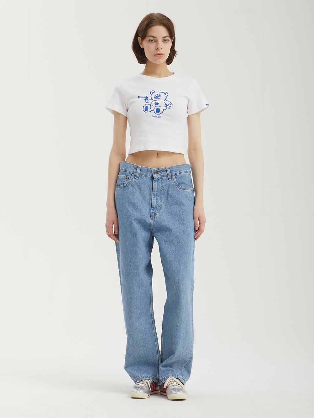 Женская Футболка Badbear Slim White