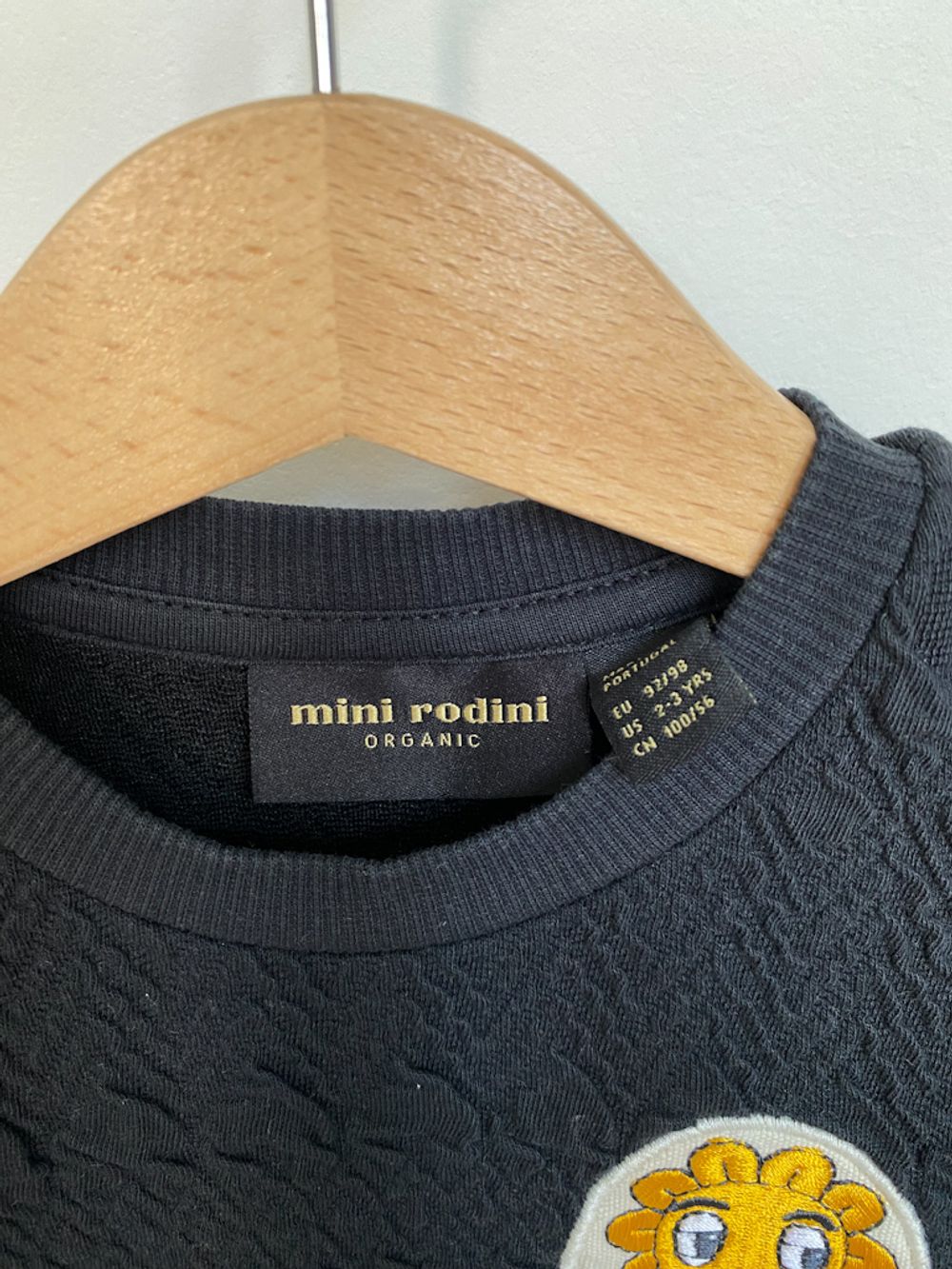 Хлопковое платье Mini Rodini, 98