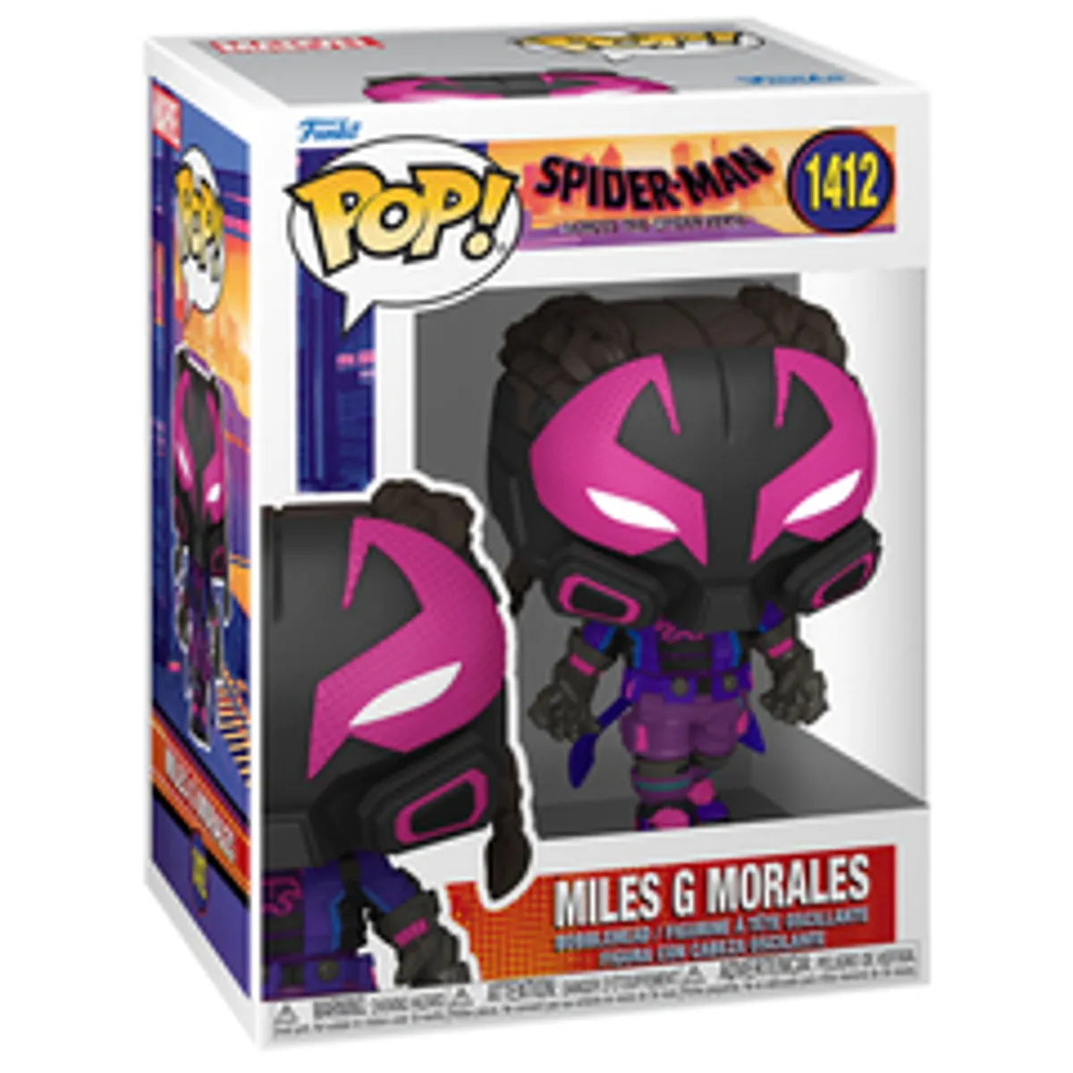 Funko POP! Marvel Spider-Man Across the Spider-Verse: Miles G Morales (Prowler) (1412)