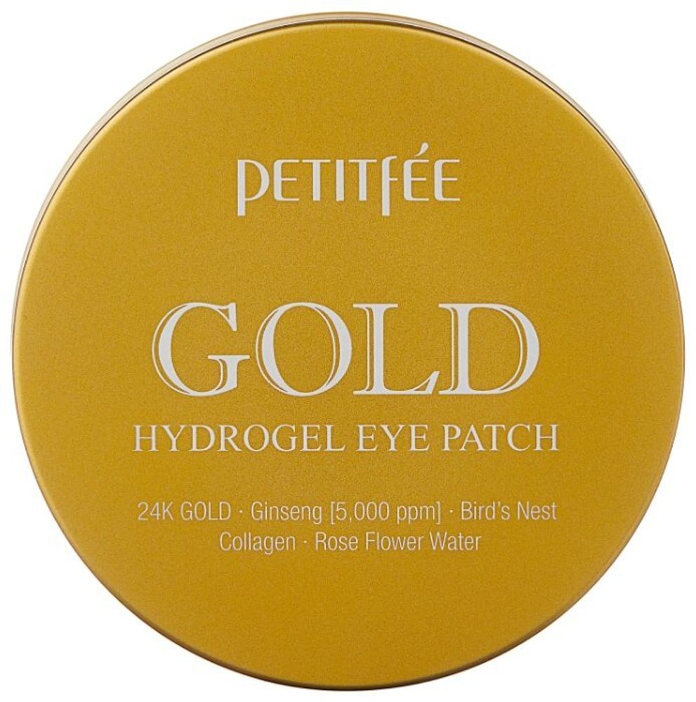 Petitfee Гидрогелевые патчи для век Gold Hydrogel Eye Patch 60 шт