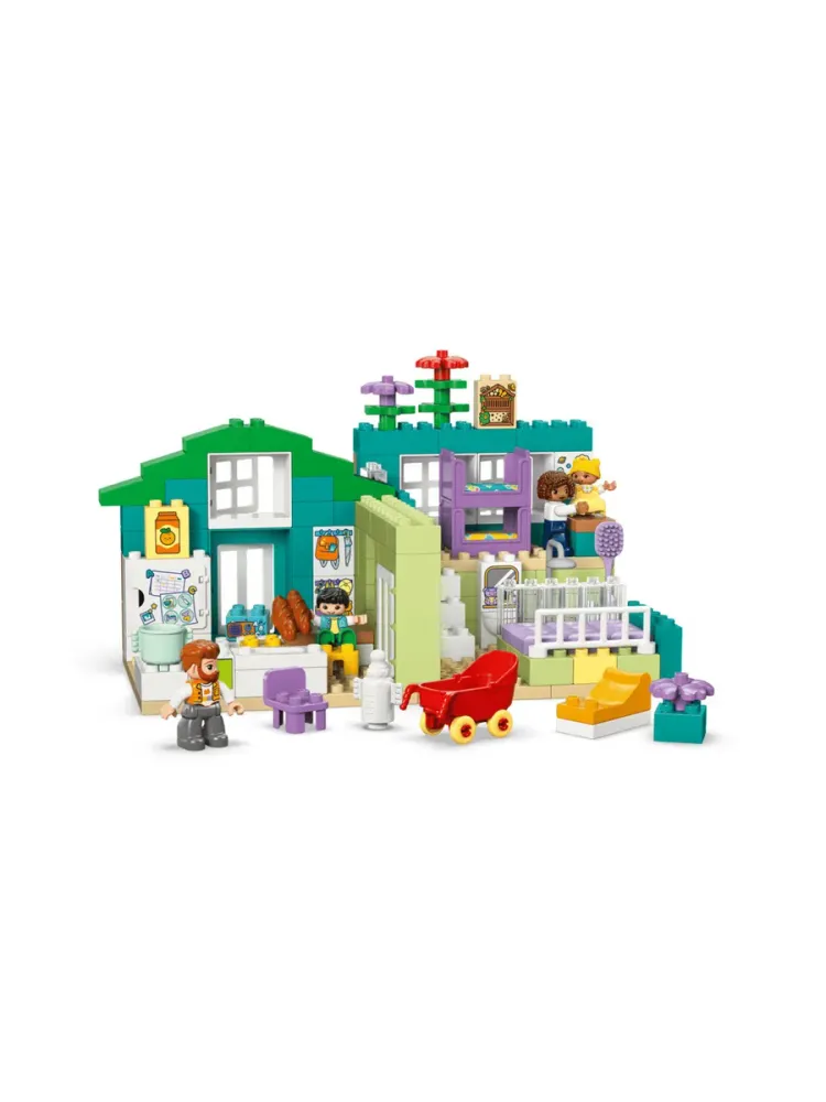 Конструктор DUPLO 10470 Дом «Современная семья» 3в1