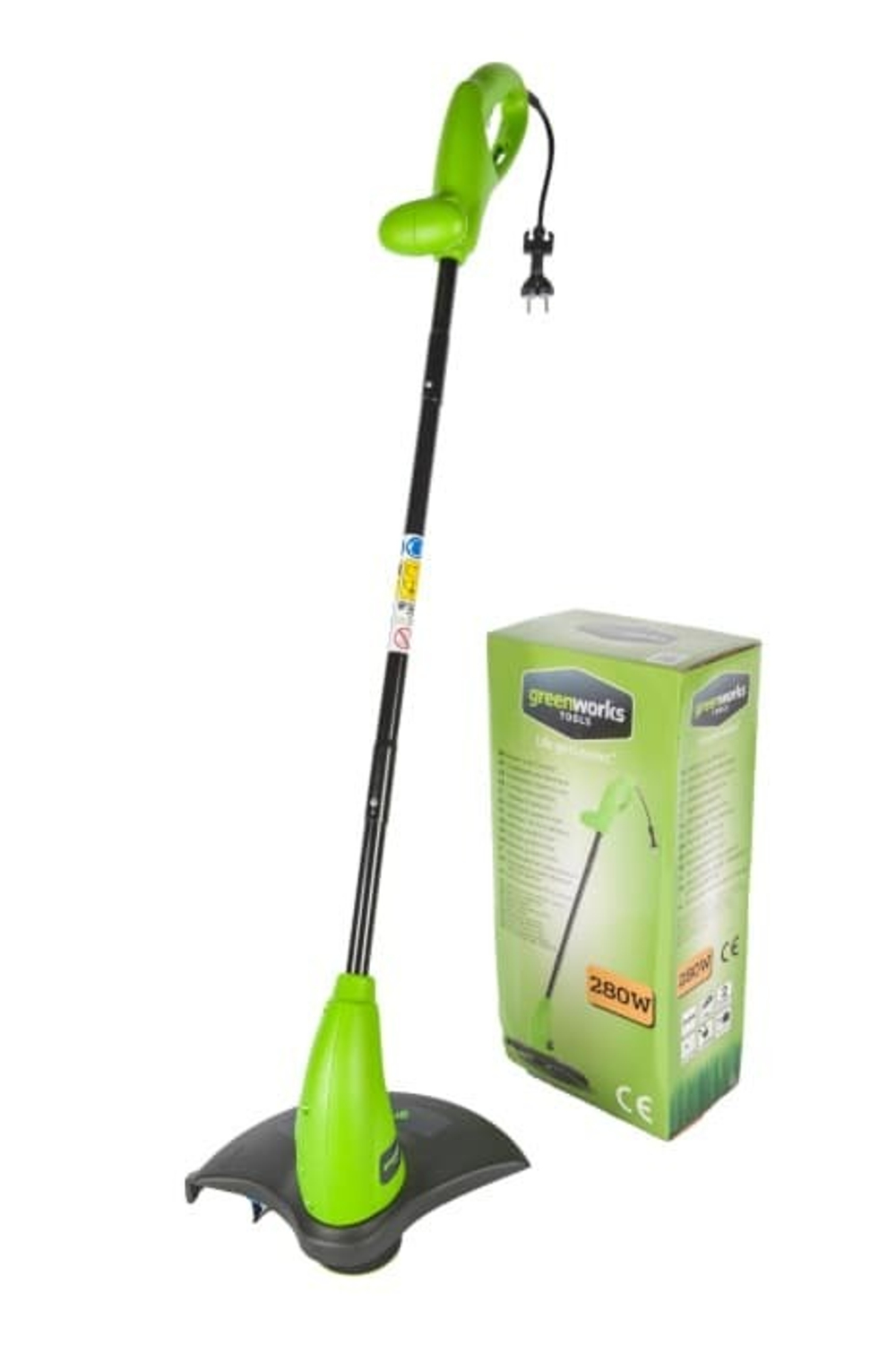 Триммер электрический Greenworks Арт. 21117, 280W, 20 см