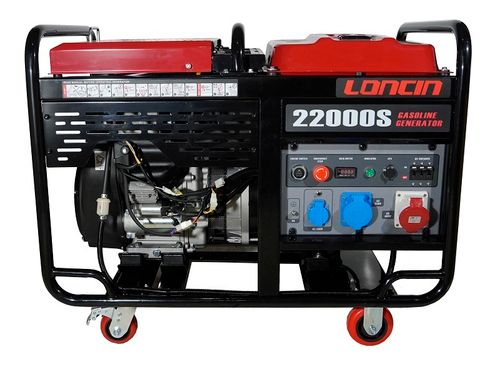 Генератор бензиновый Loncin LC22000S - [15 кВт / 380V] трехфазный